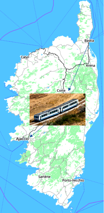 train corse